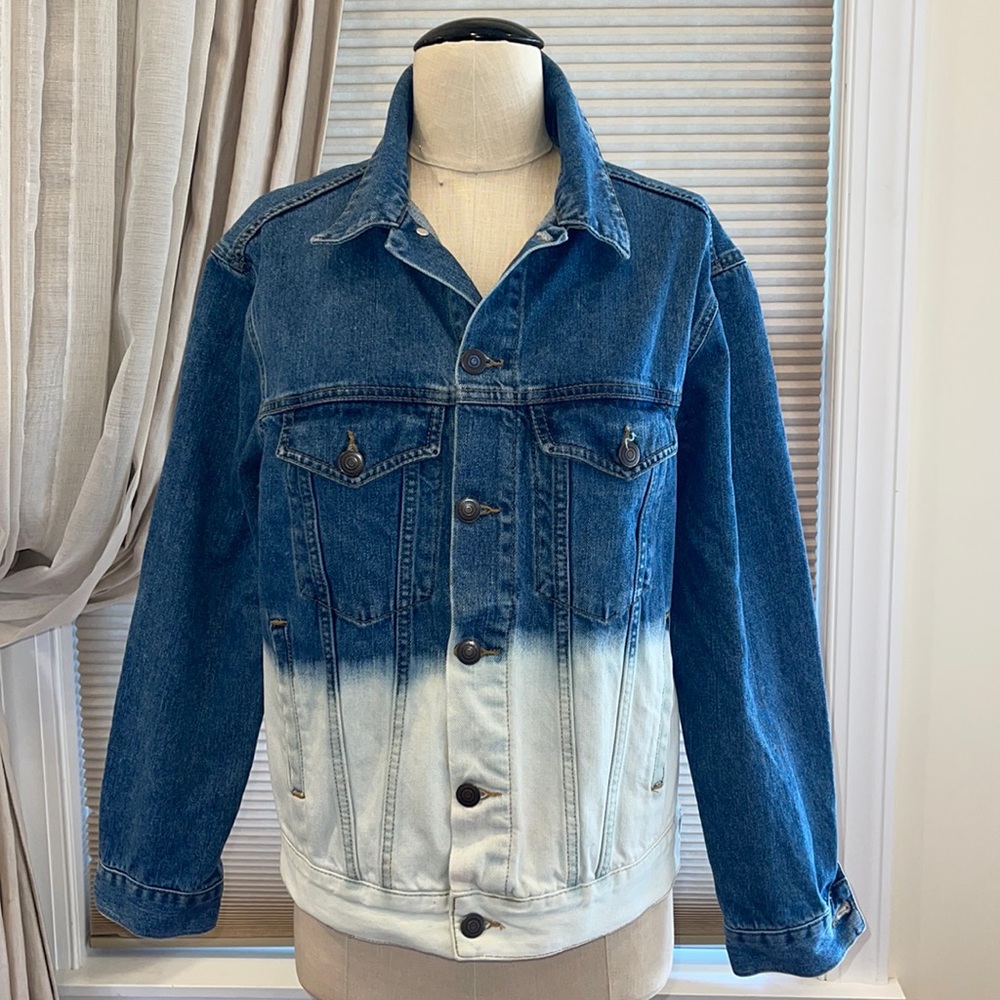 ASOS Denim Dip Dyed Denim Jacket